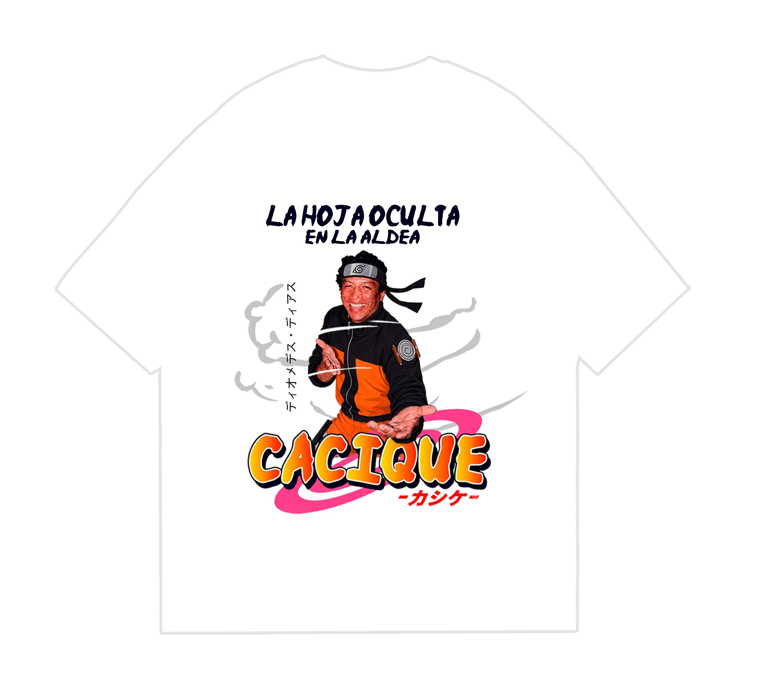 Camiseta Diomedes x Naruto
