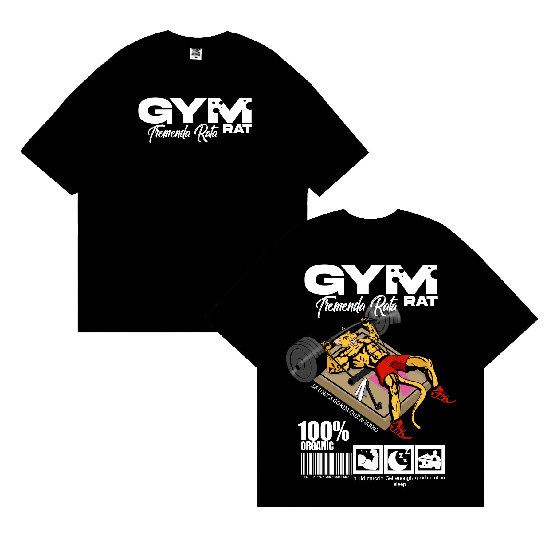 Camiseta Gym Rat